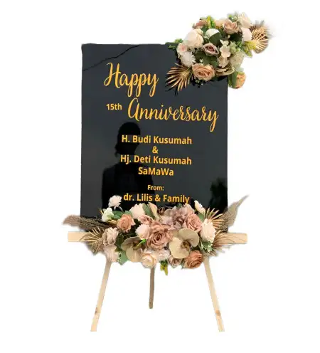 Papan Bunga Akrilik Labuhan Ratu Raya
